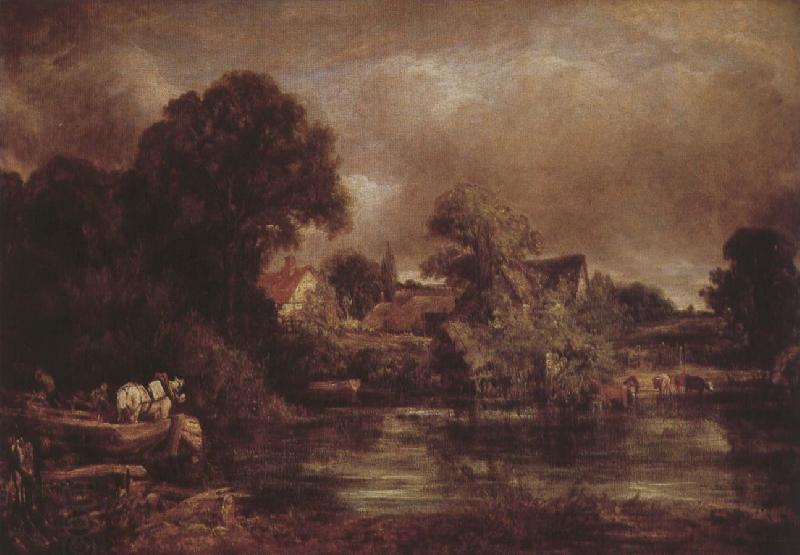 John Constable The white hasten
